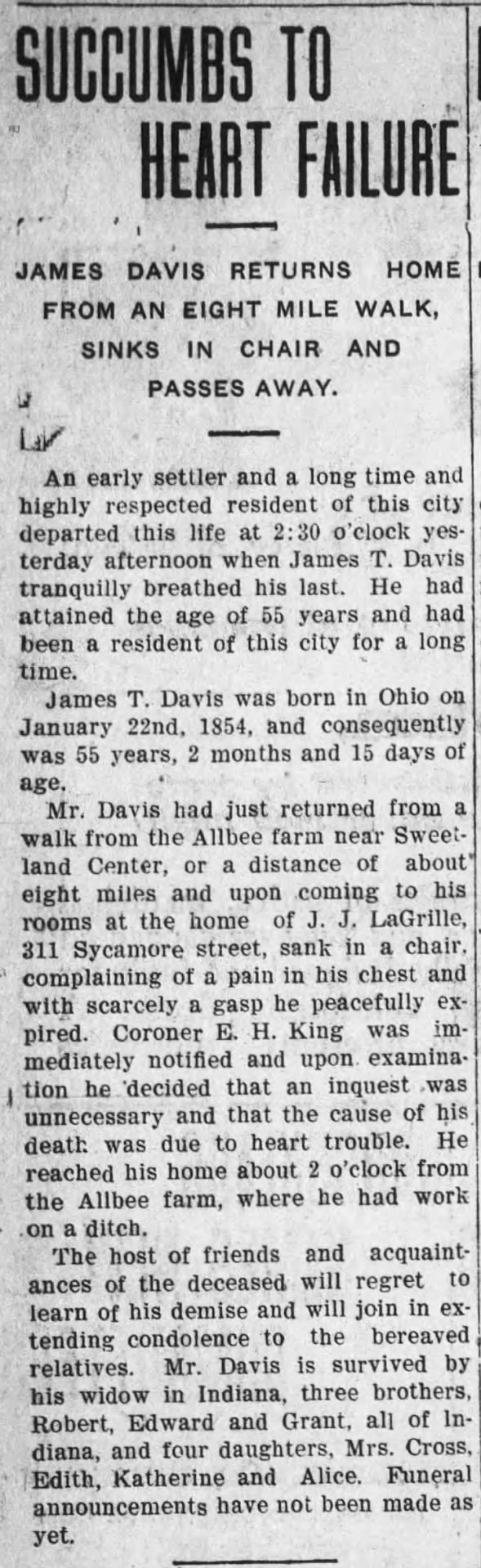 Clipping from Muscatine News-Tribune
